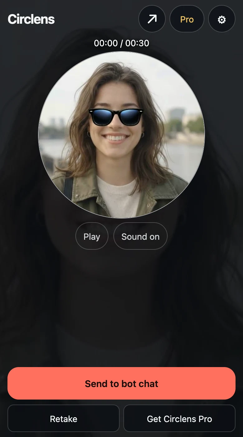 Review your video with the mask